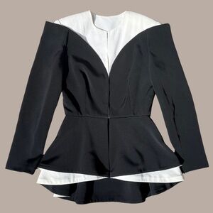 Menekshẽ Tailored Two-Toned Blazer S